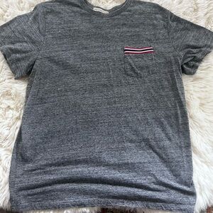 Respun taped pocket tee